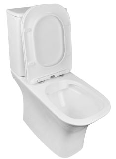 Azario Fretta Square AZ-5121 Унитаз-компакт безободковый, бачок, сиденье